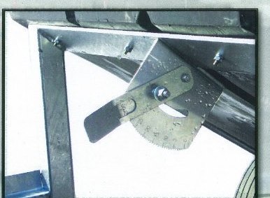 The Feed Caddy feed flow regulation lever